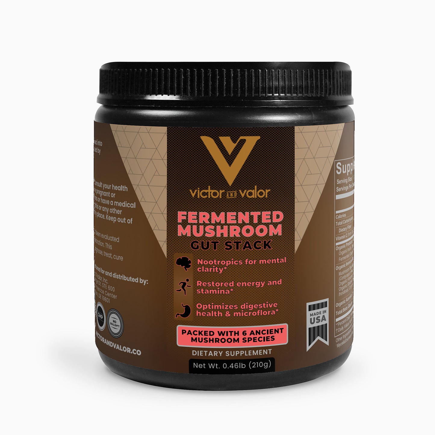 Fermented Mushroom Gut Stack