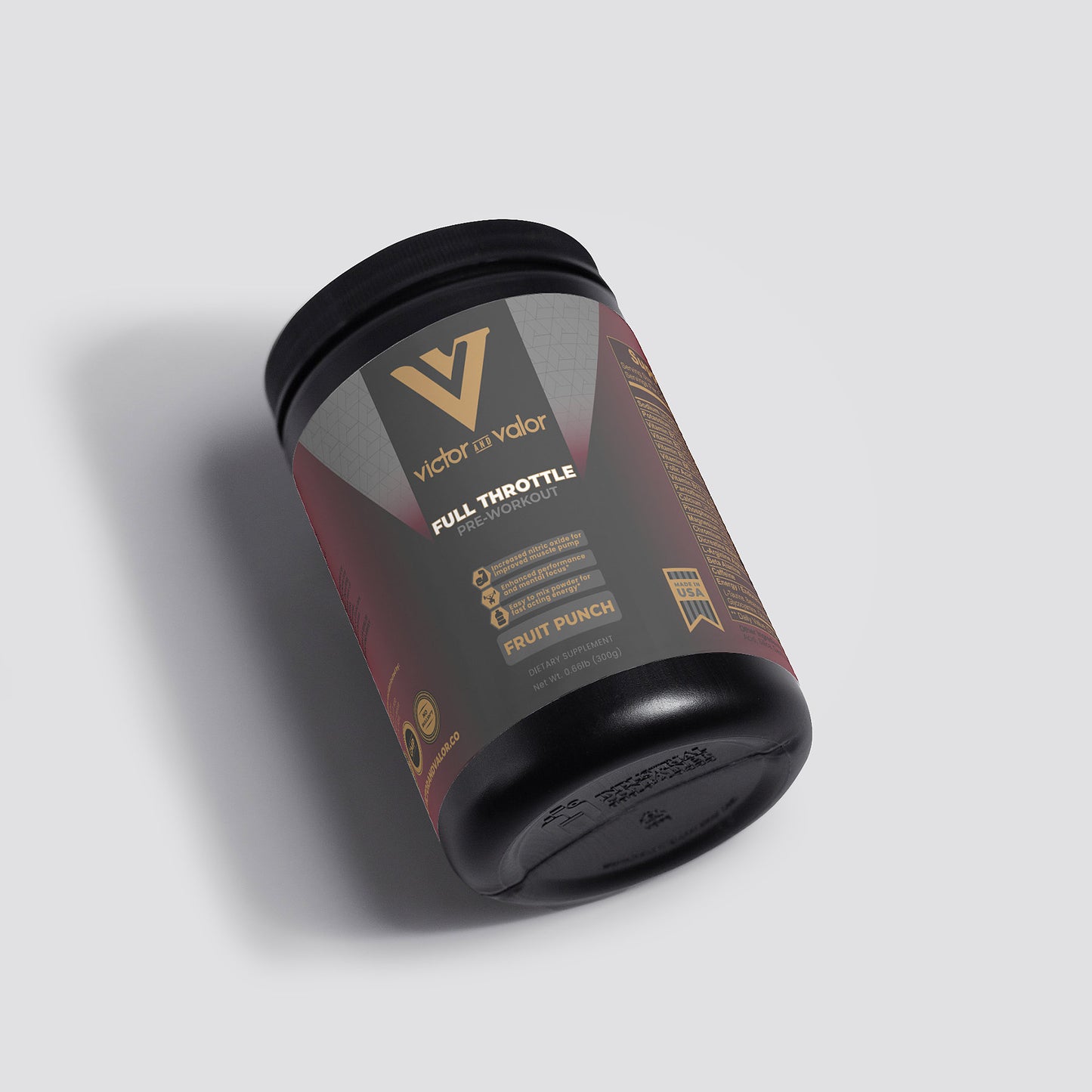 Full Throttle Pre-Workout Powder (Fruit Punch)