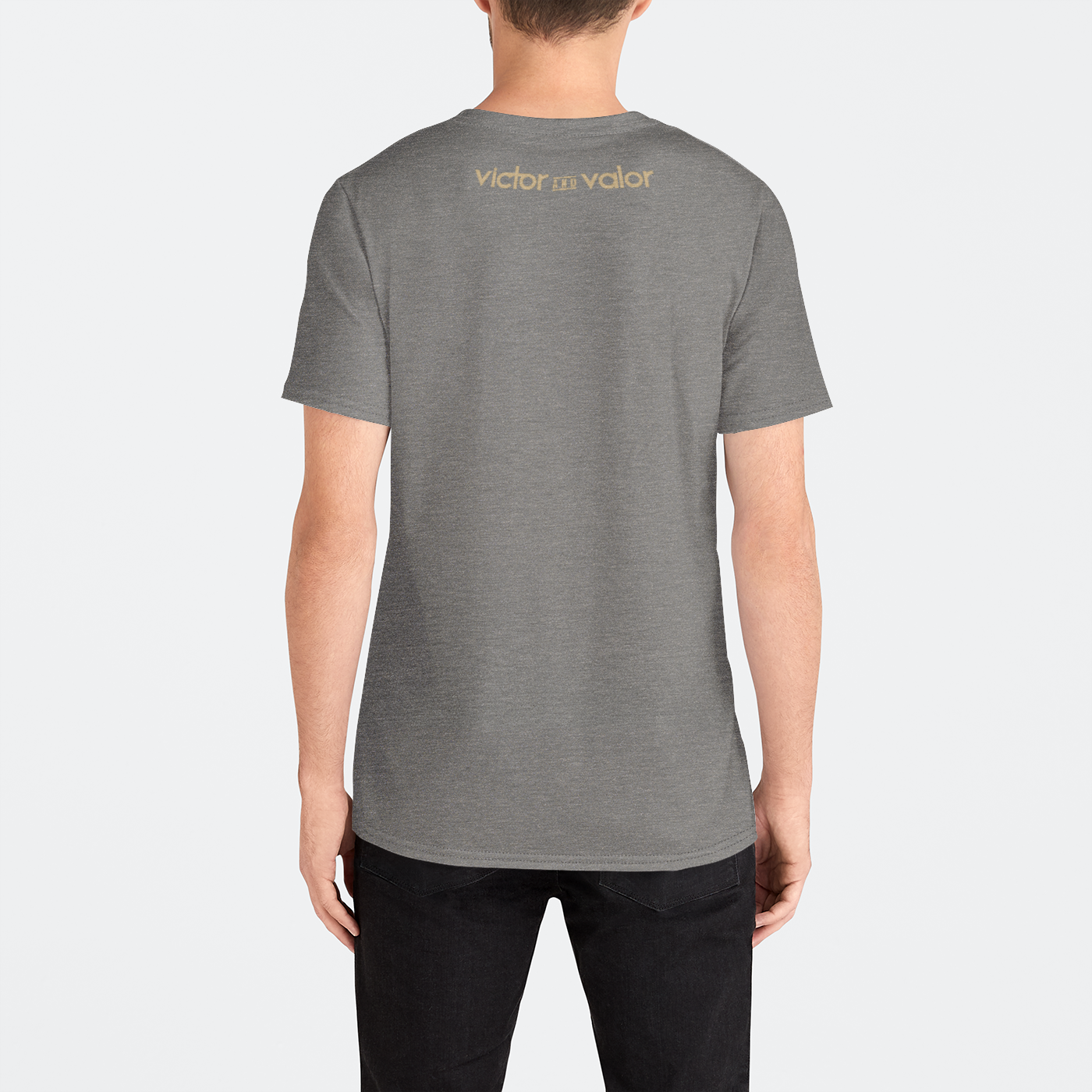 Spoils Grey Oversized Tee Mens Crew Tee