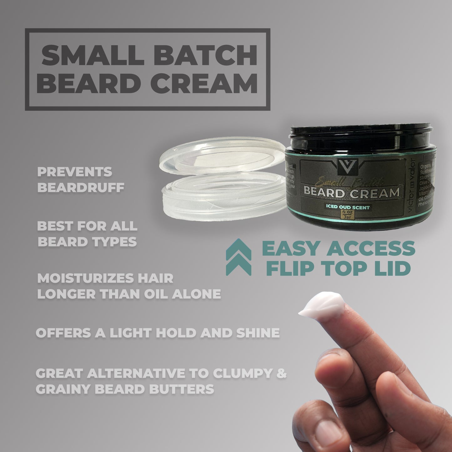 Beard Cream Butter (Iced Oud Scent)