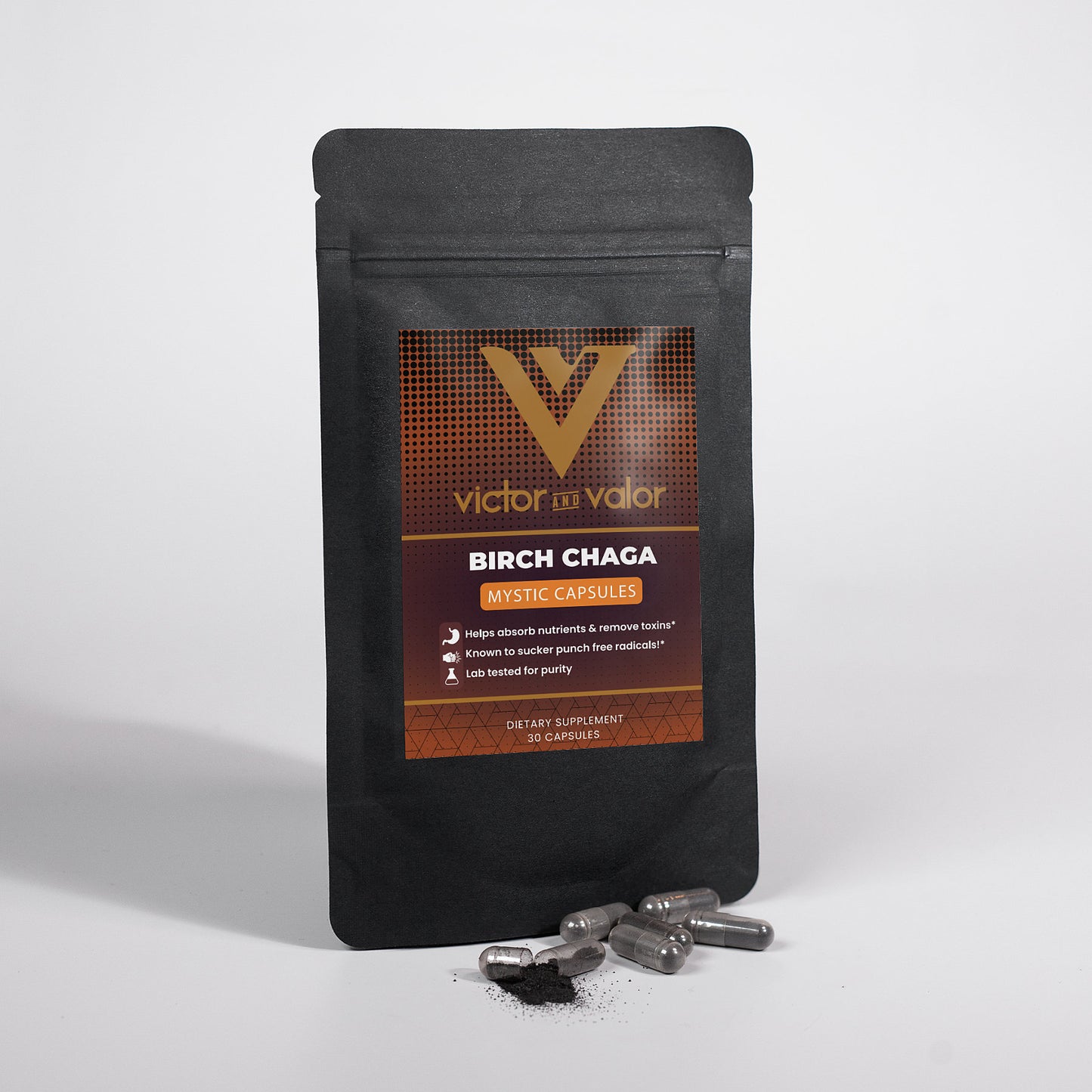 Birch Chaga Mystic Capsules - Microbiome