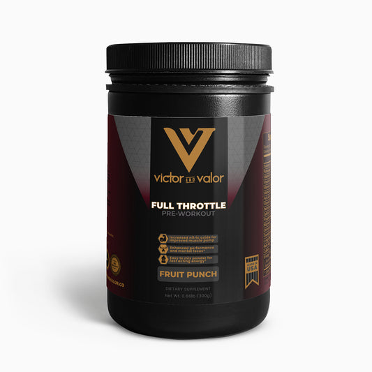 Full Throttle Pre-Workout Powder (Fruit Punch)