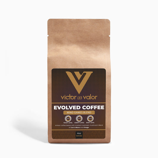 Evolved Coffee - Mind Games Mushroom Blend - 4oz