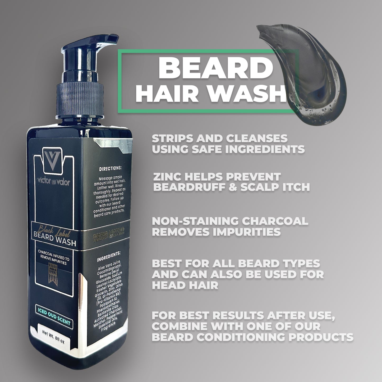 Beard Wash (Iced Oud Scent)